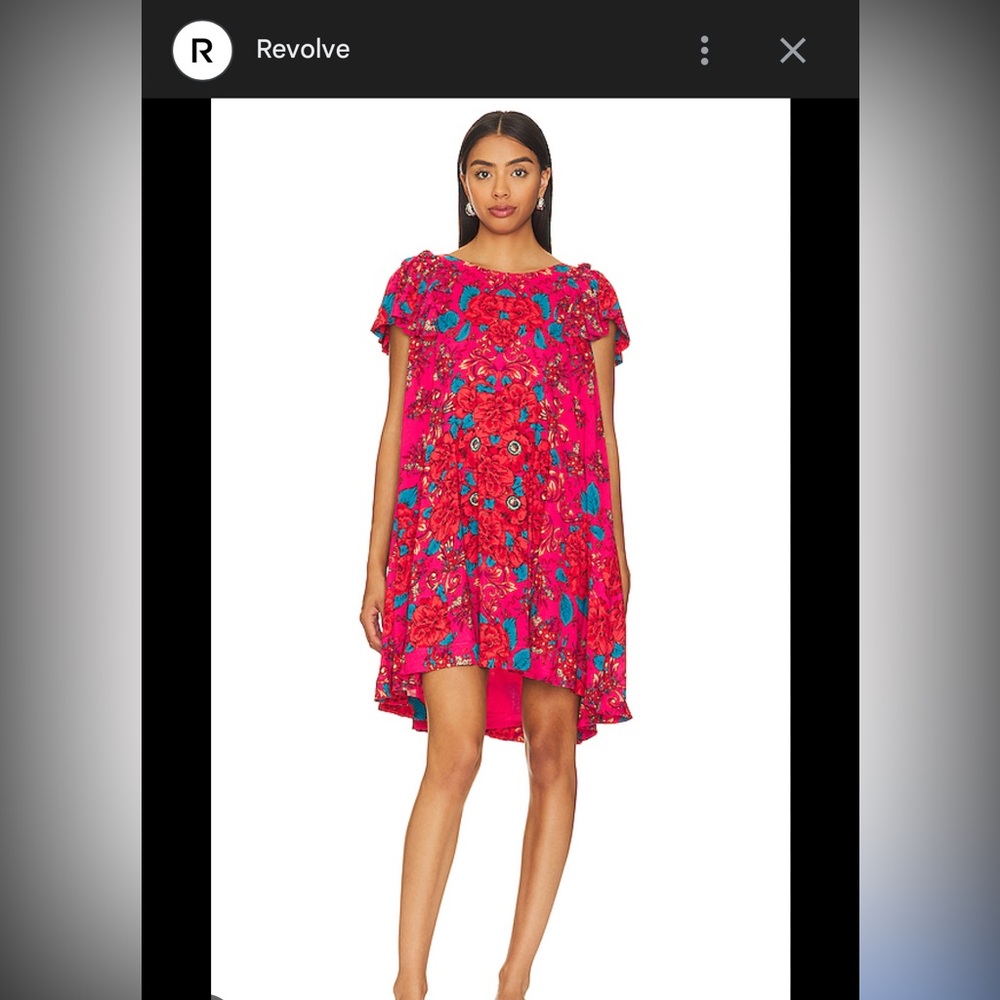 NWT free people lined XL Swing Dress